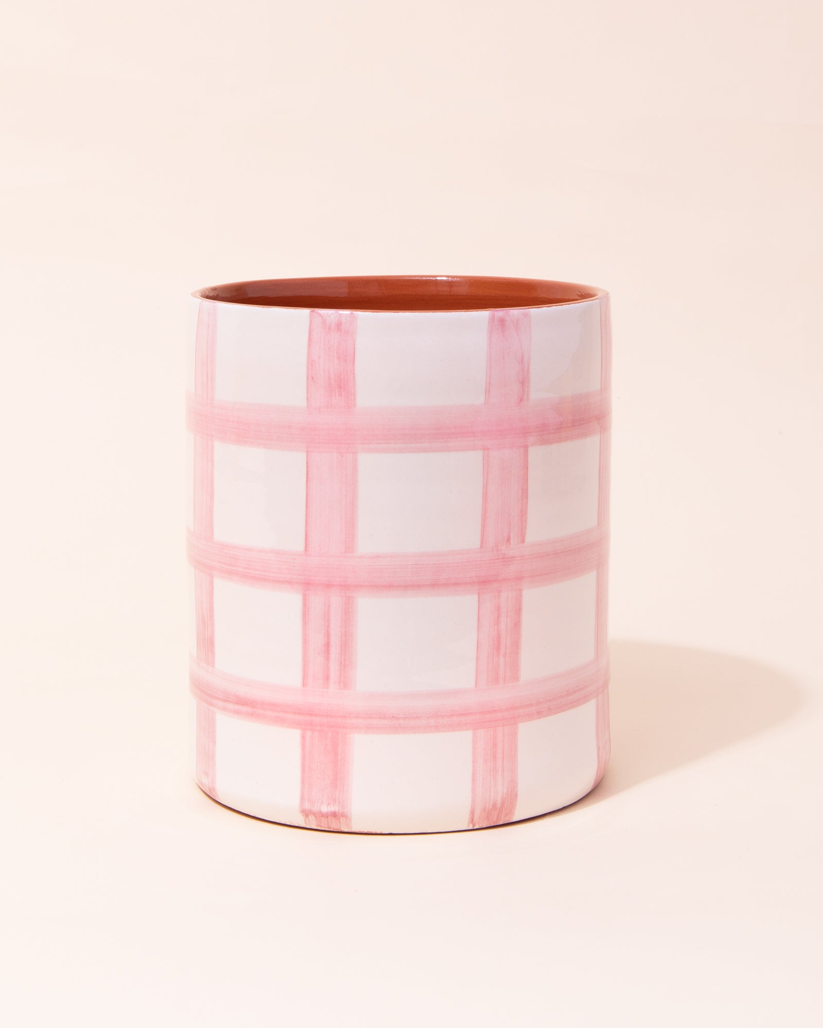Casa Cubista Small Grid Vase | Pink