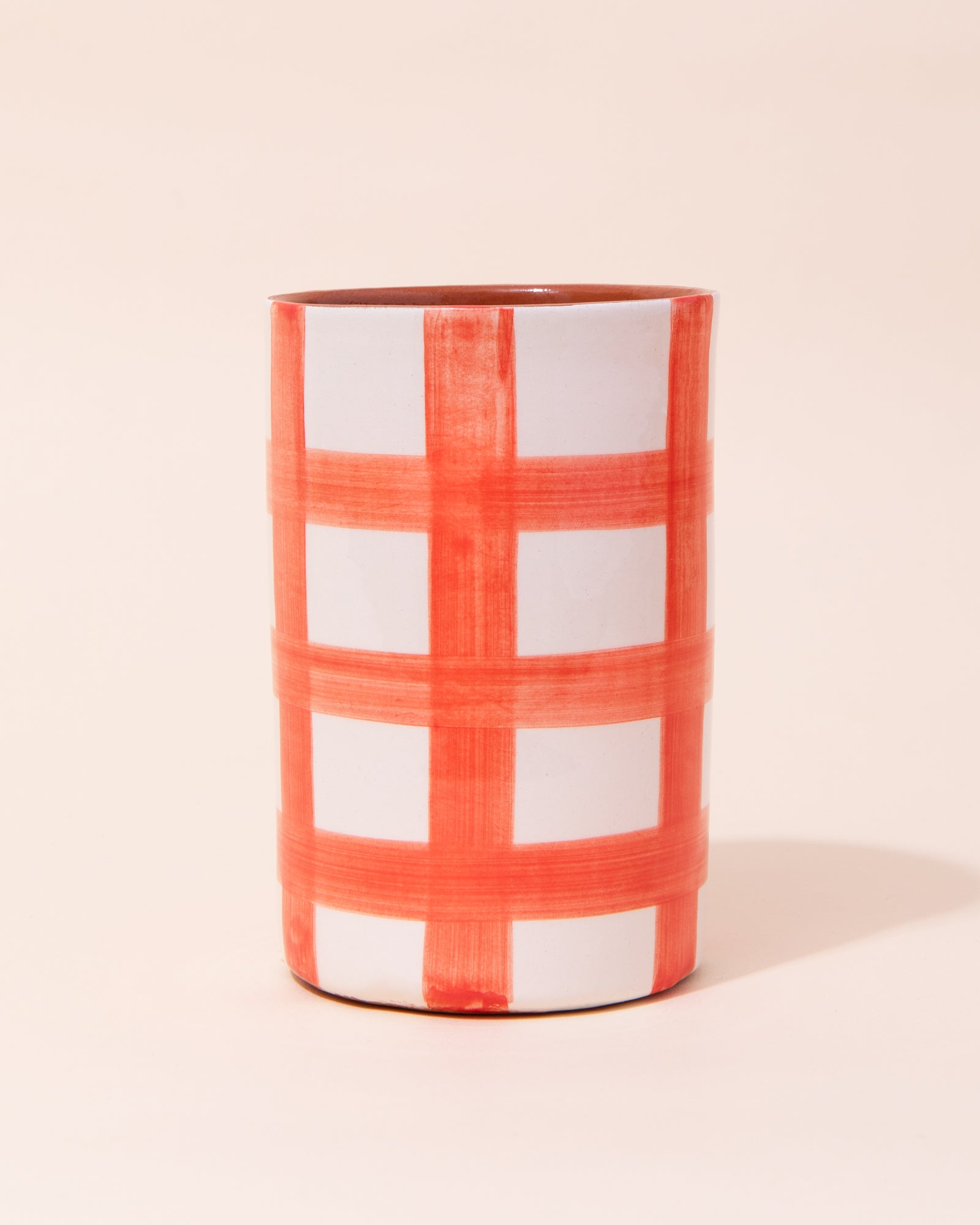 Casa Cubista Grid Tumbler | Red
