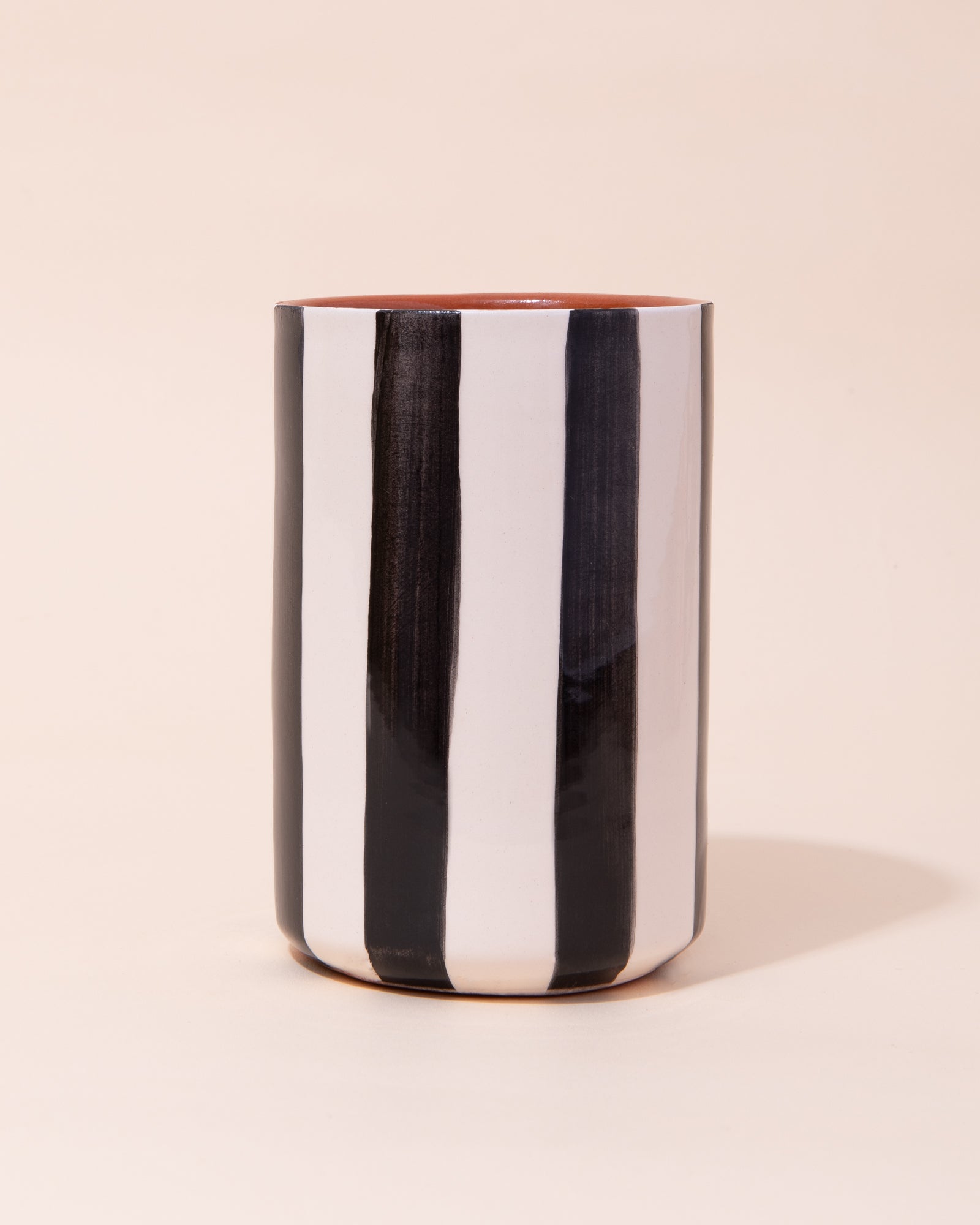 Casa Cubista Stripe Tumbler | Black