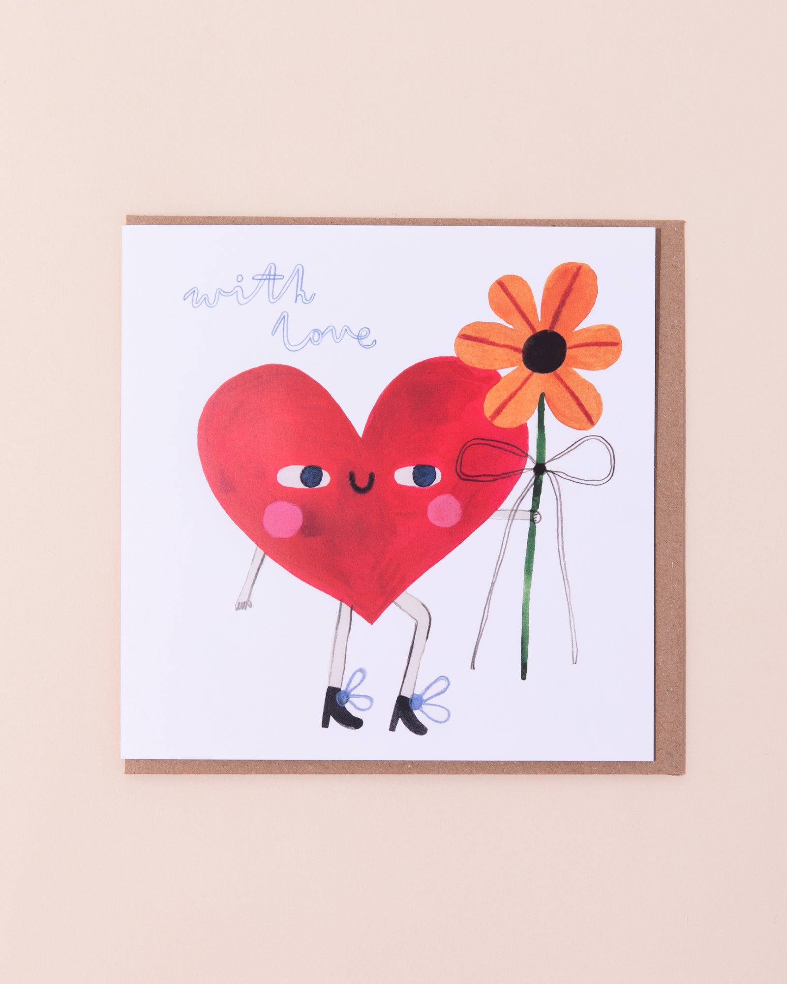 With Love Greetings Card
