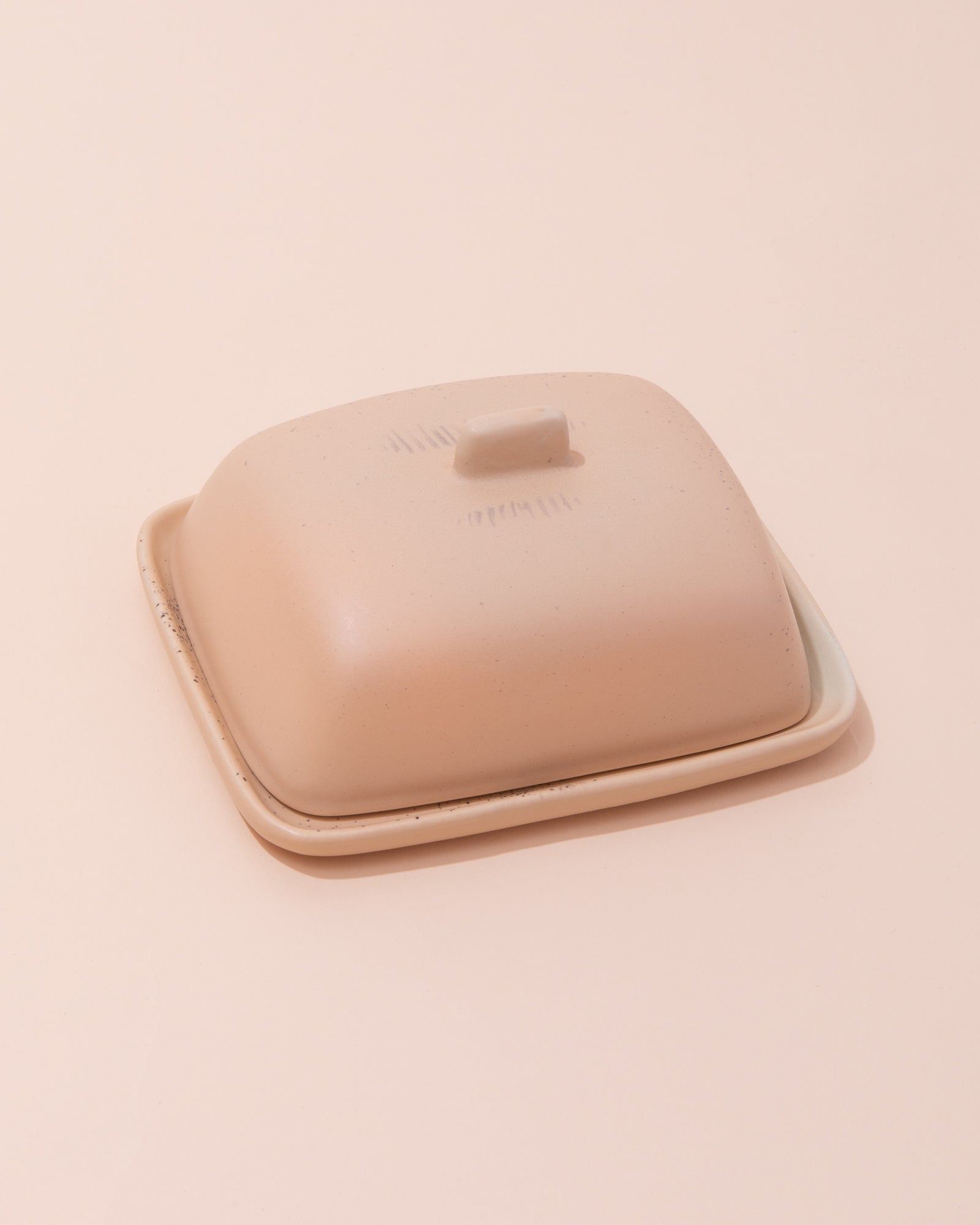 HKLIVING ceramic breeze butter dish