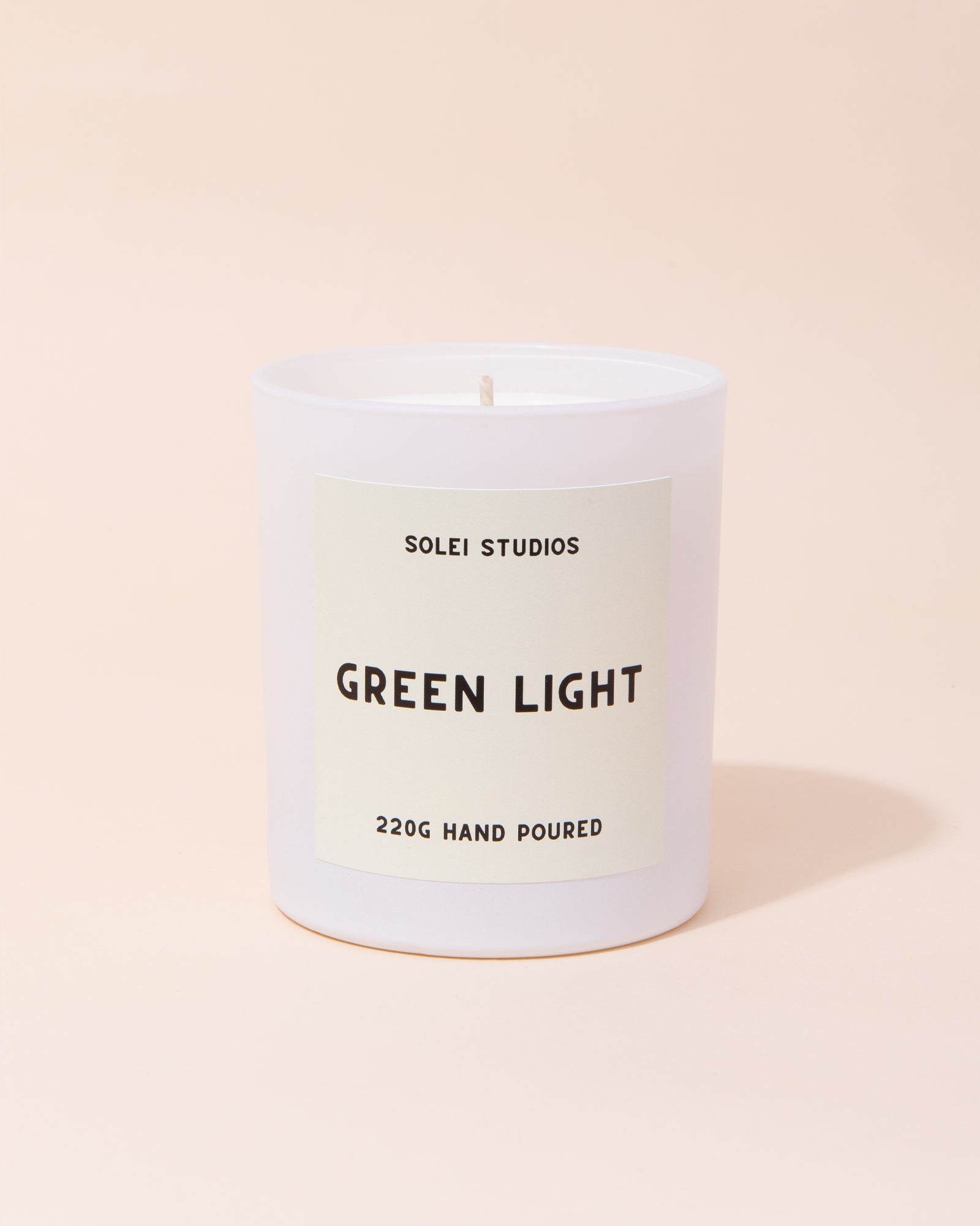Solei Studios Candle | Green Light