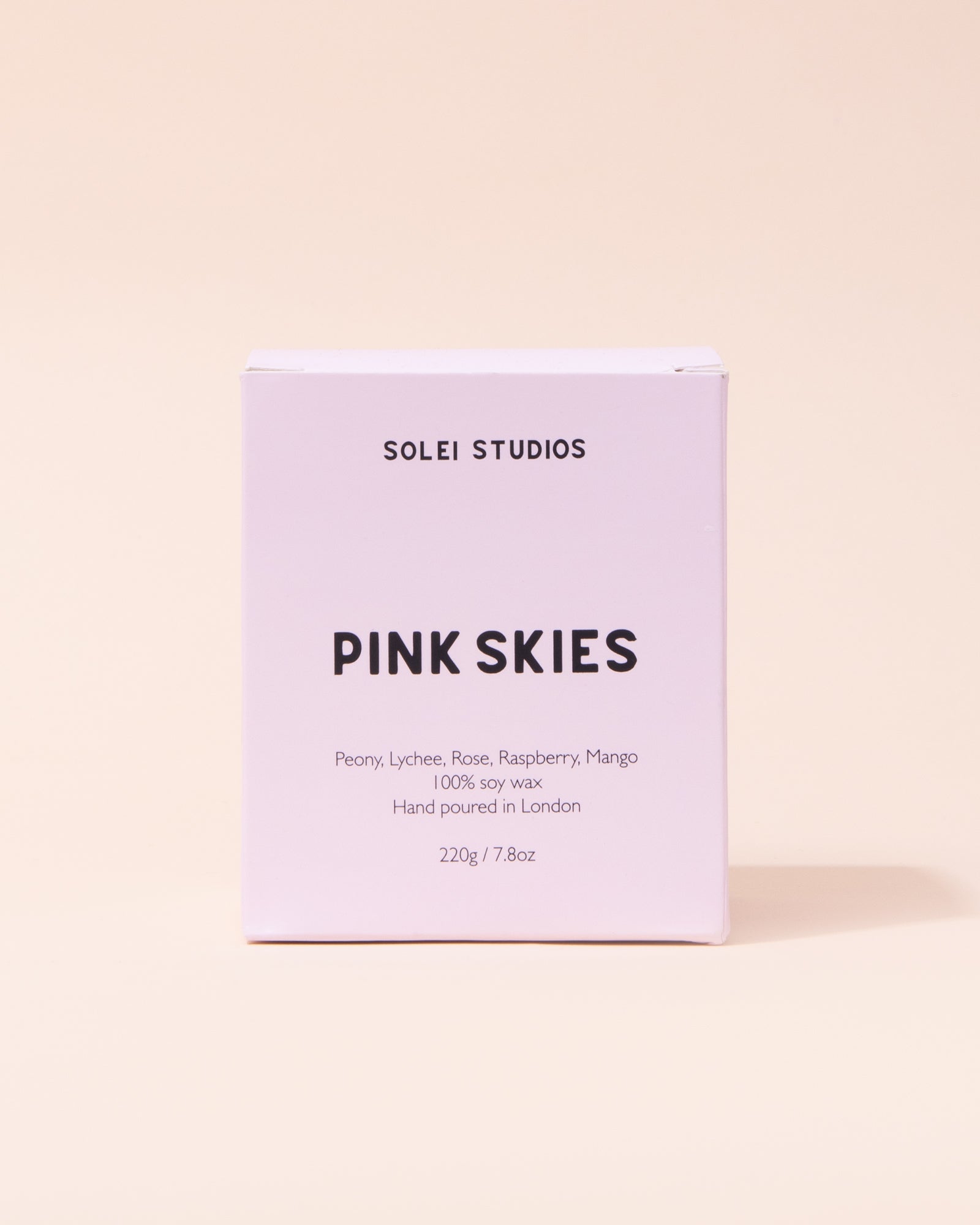 Solei Studios Candle | Pink Skies