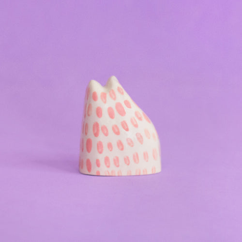Ceramic Cat | Pink
