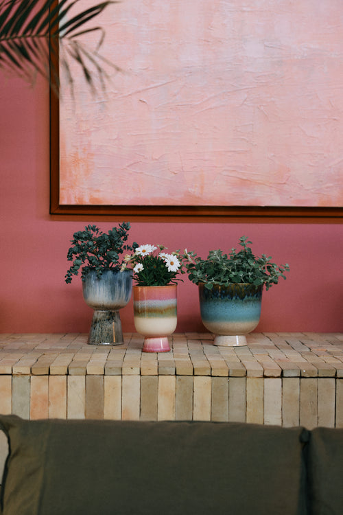 HKLIVING Retro Flower Pot | Lagoon