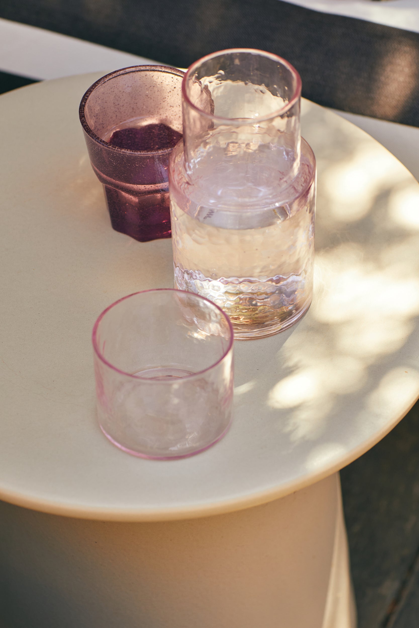 HKLIVING Tube Carafe | Blush