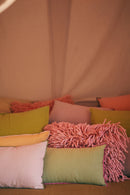 HKLIVING Rugged Wool Cushion | Pink