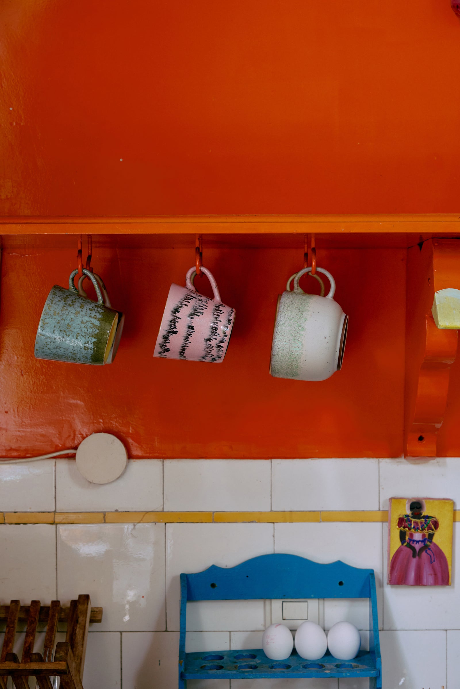 HKLIVING 70s Ceramics Bubble Cappuccino Mug