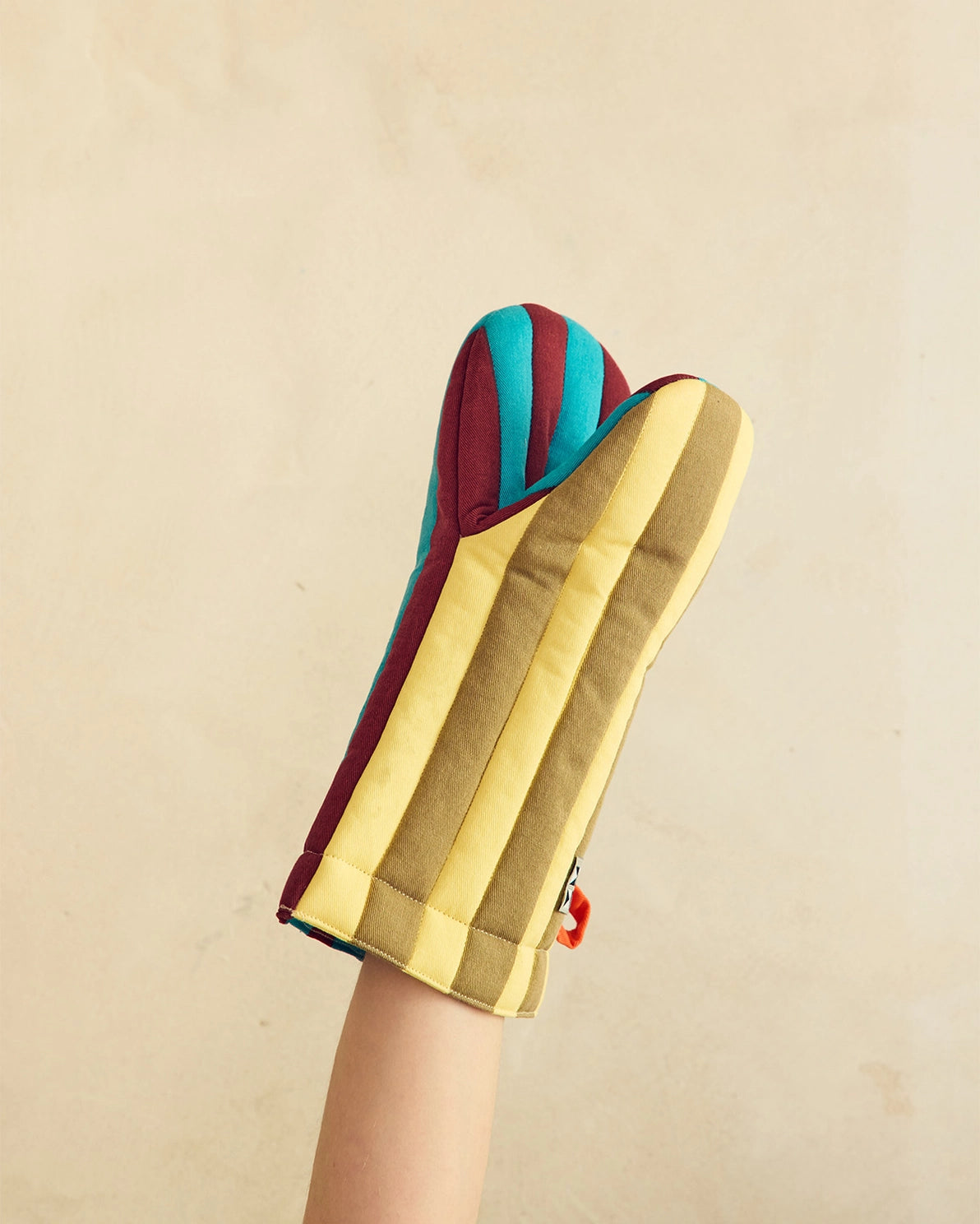 Dusen Dusen Quilted Oven Mitt | Dragonfly Stripe