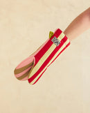 Dusen Dusen Quilted Oven Mitt | Ladybug Stripe