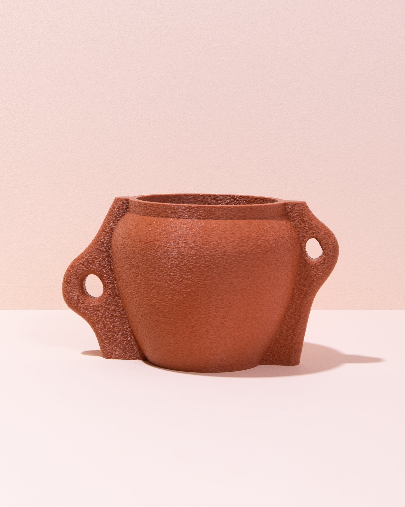 Burnt Ochre Kyma Plant Pot