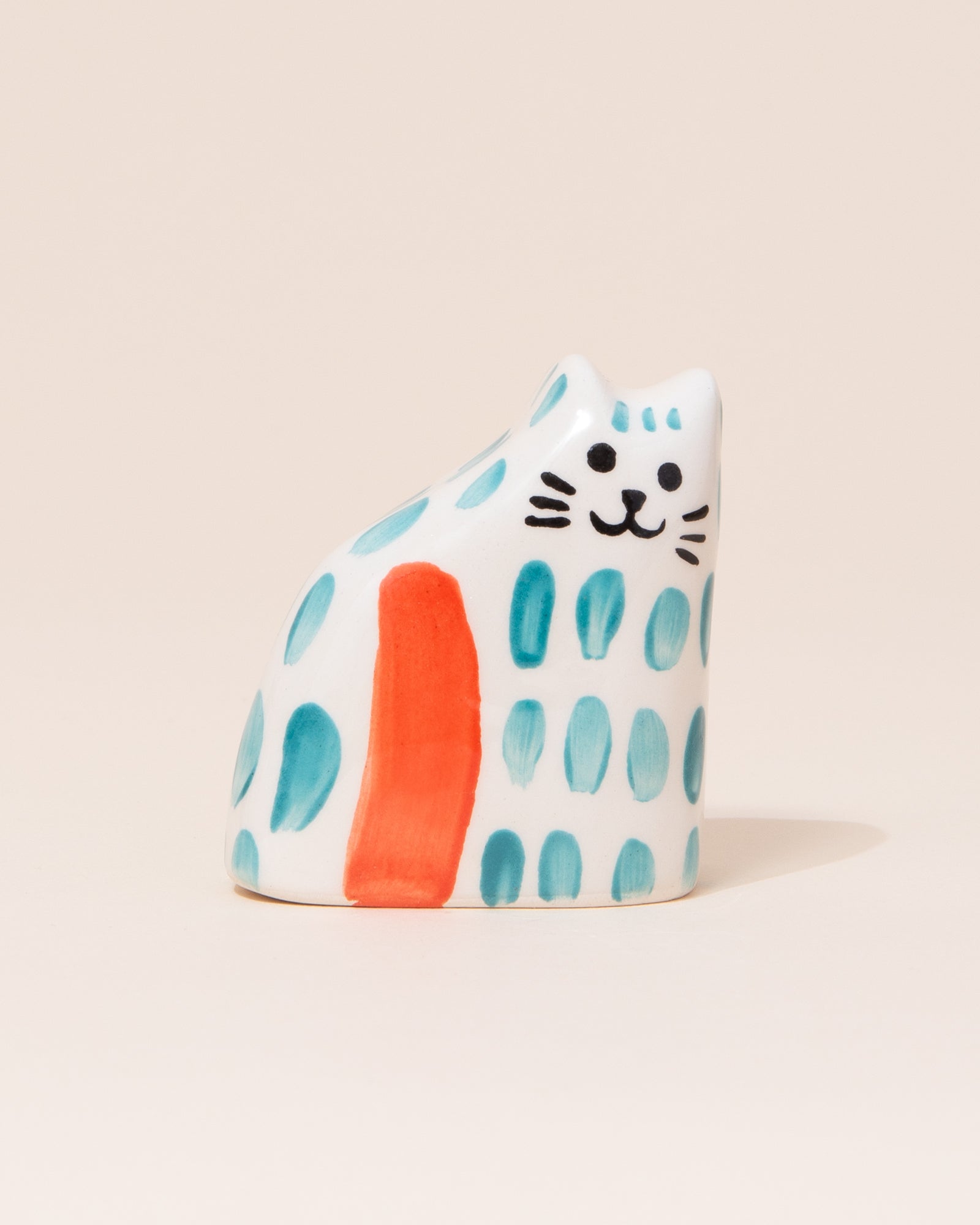 Ceramic Cat | Blue