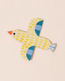 Ceramic Bird Wall Hanging | Yellow