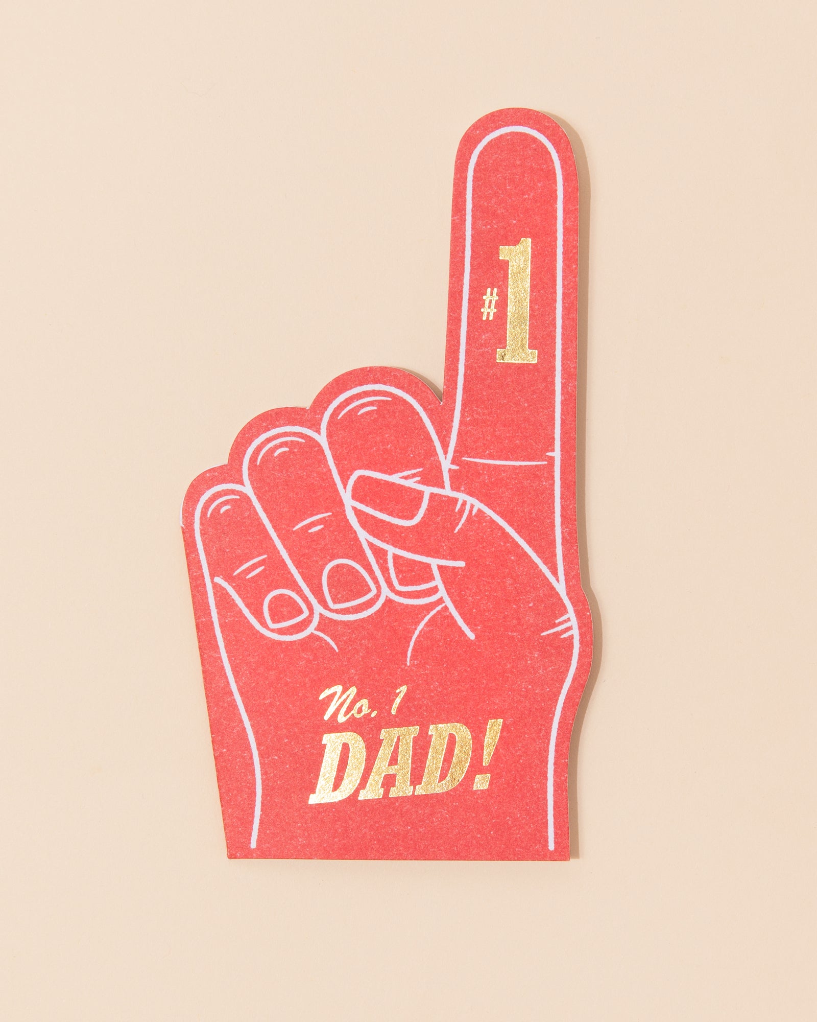 No. 1 Dad Greetings Card