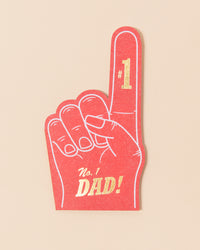 No. 1 Dad Greetings Card
