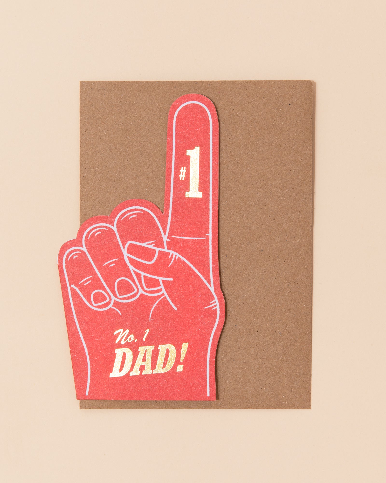 No. 1 Dad Greetings Card