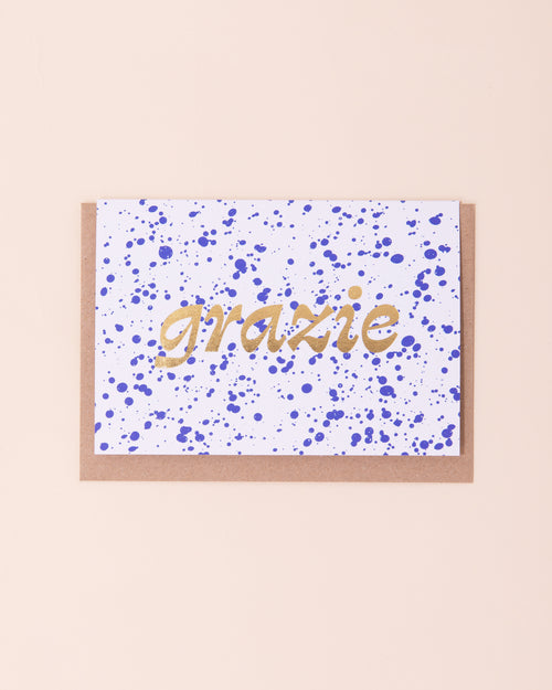 Grazie Greetings Card