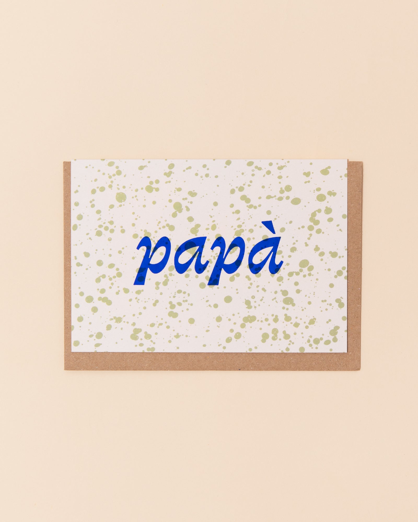 Papà Greetings Card