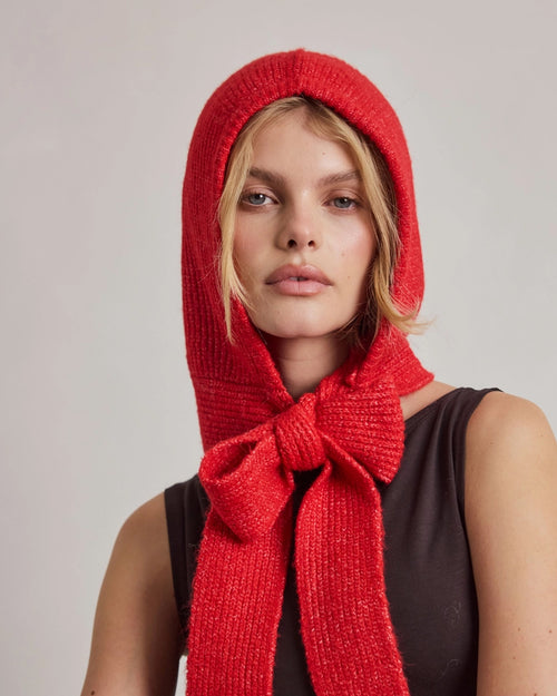 Cocoon Bonnet | Red