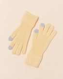 Recycled Bottle Gloves | Yellow