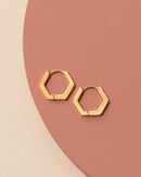 A Weathered Penny Beau Huggie Hoops | Gold