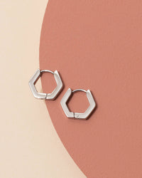 A Weathered Penny Beau Huggie Hoops | Silver