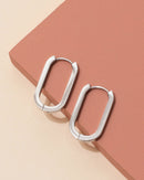 A Weathered Penny Maeve Silver Hoops