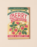 Berry Happy Birthday Greetings Card