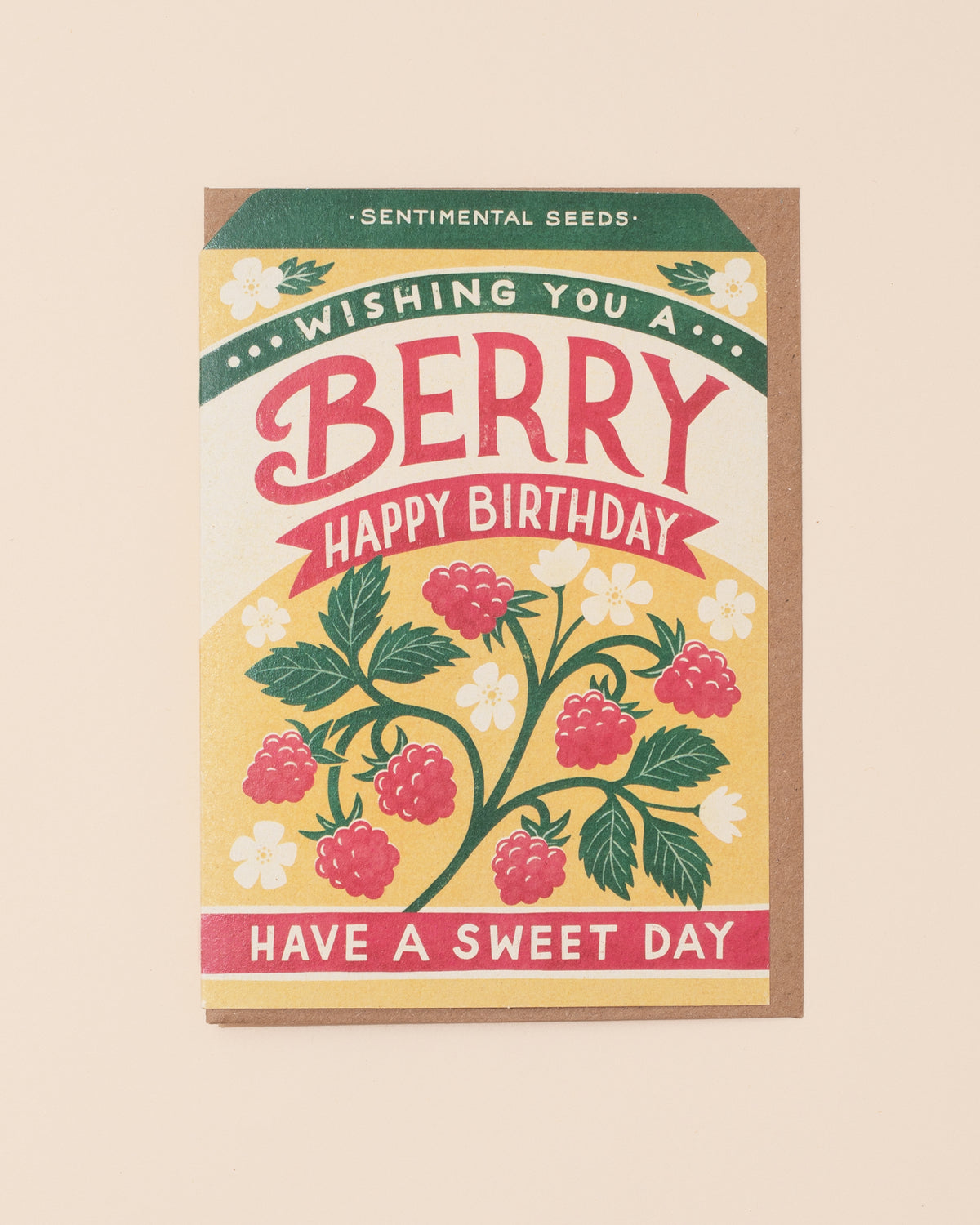 Berry Happy Birthday Greetings Card
