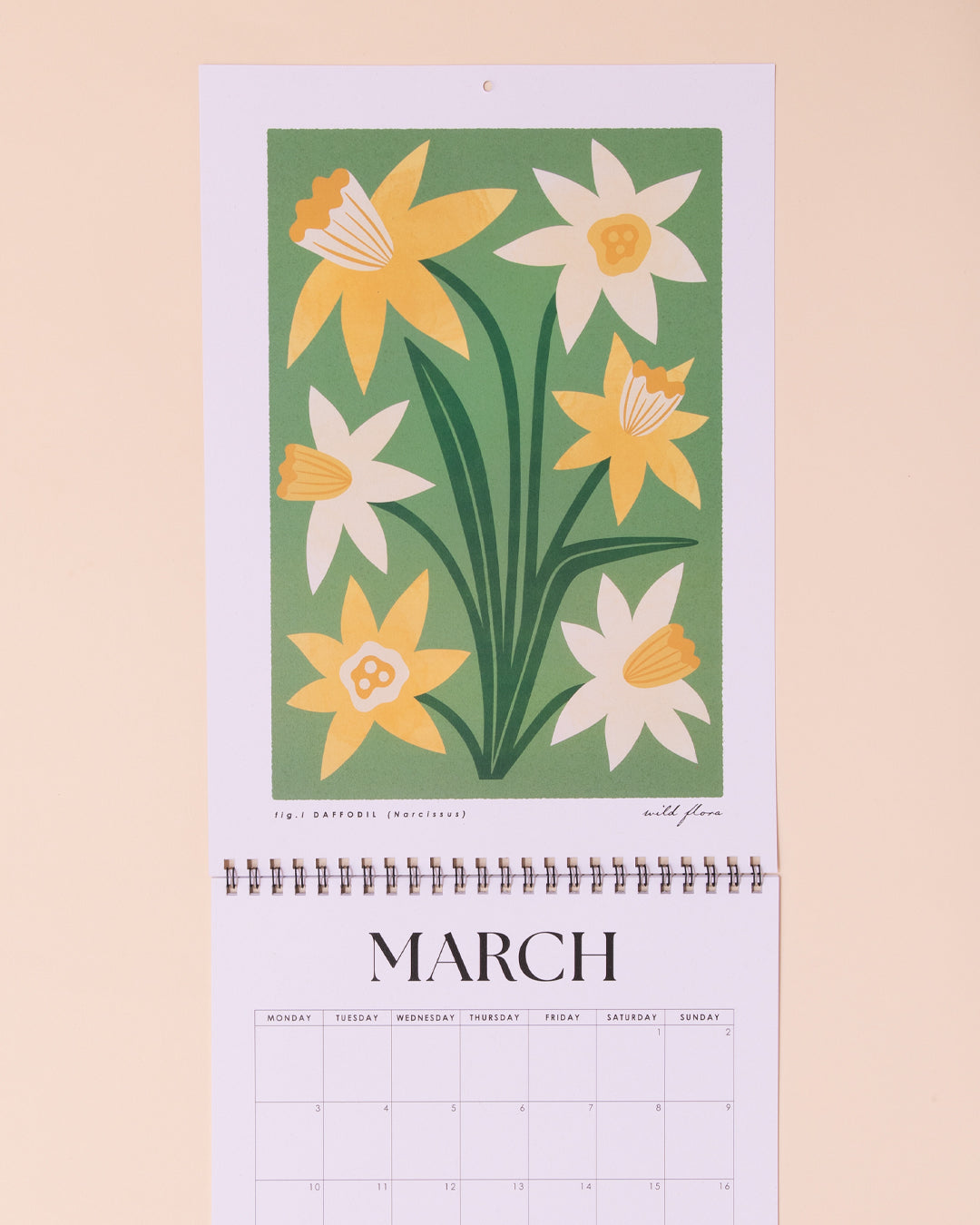 Bird & Co 2026 Wildflower Calendar