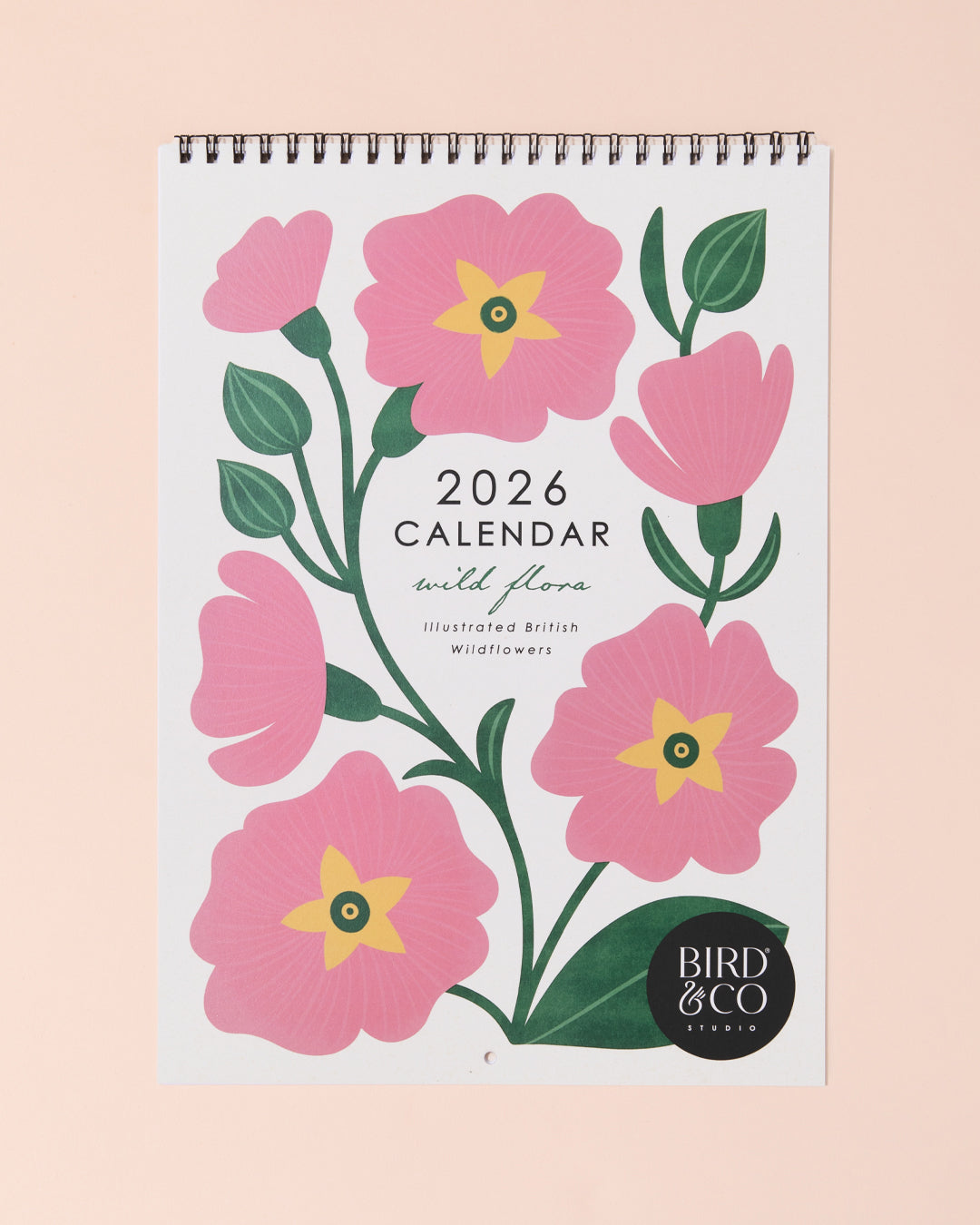 Bird & Co 2026 Wildflower Calendar