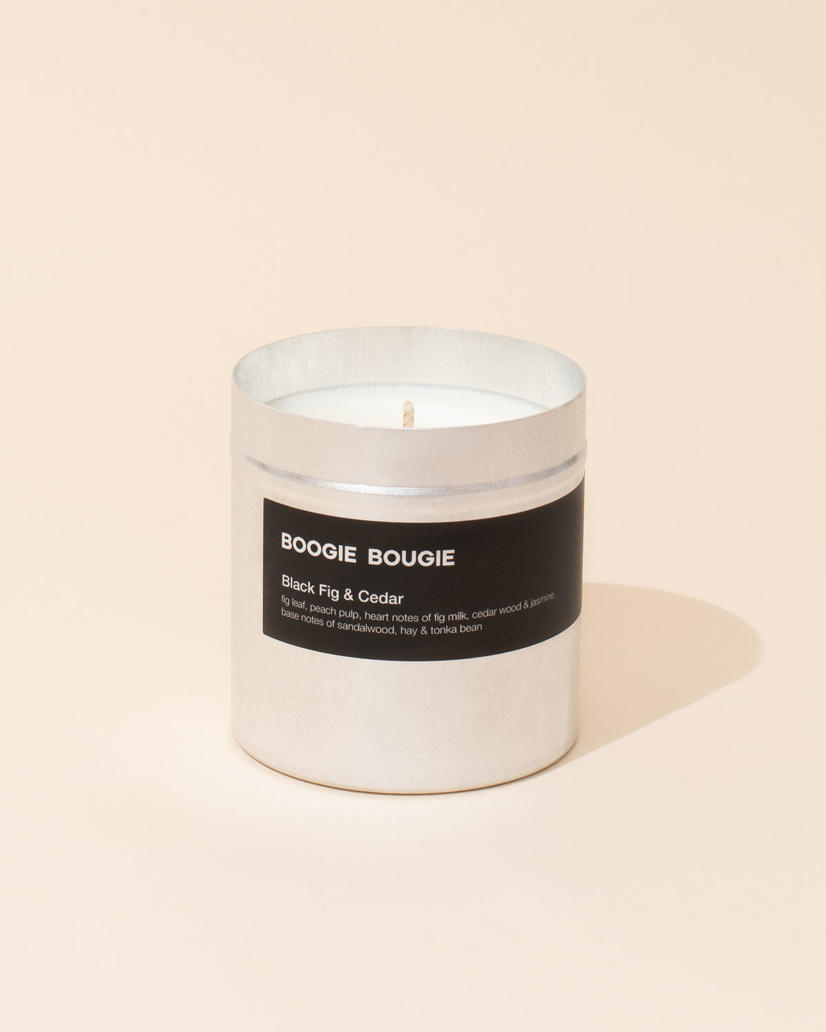 Boogie Bougie Candle | Black Fig & Cedar