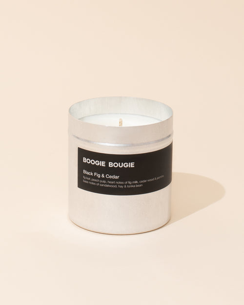 Boogie Bougie Candle | Black Fig & Cedar