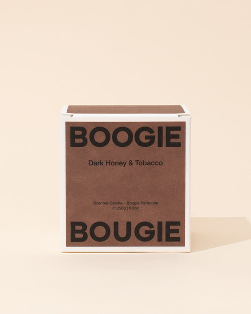Boogie Bougie Candle | Dark Honey & Tobacco