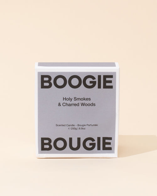 Boogie Bougie Candle | Holy Smokes & Charred Woods