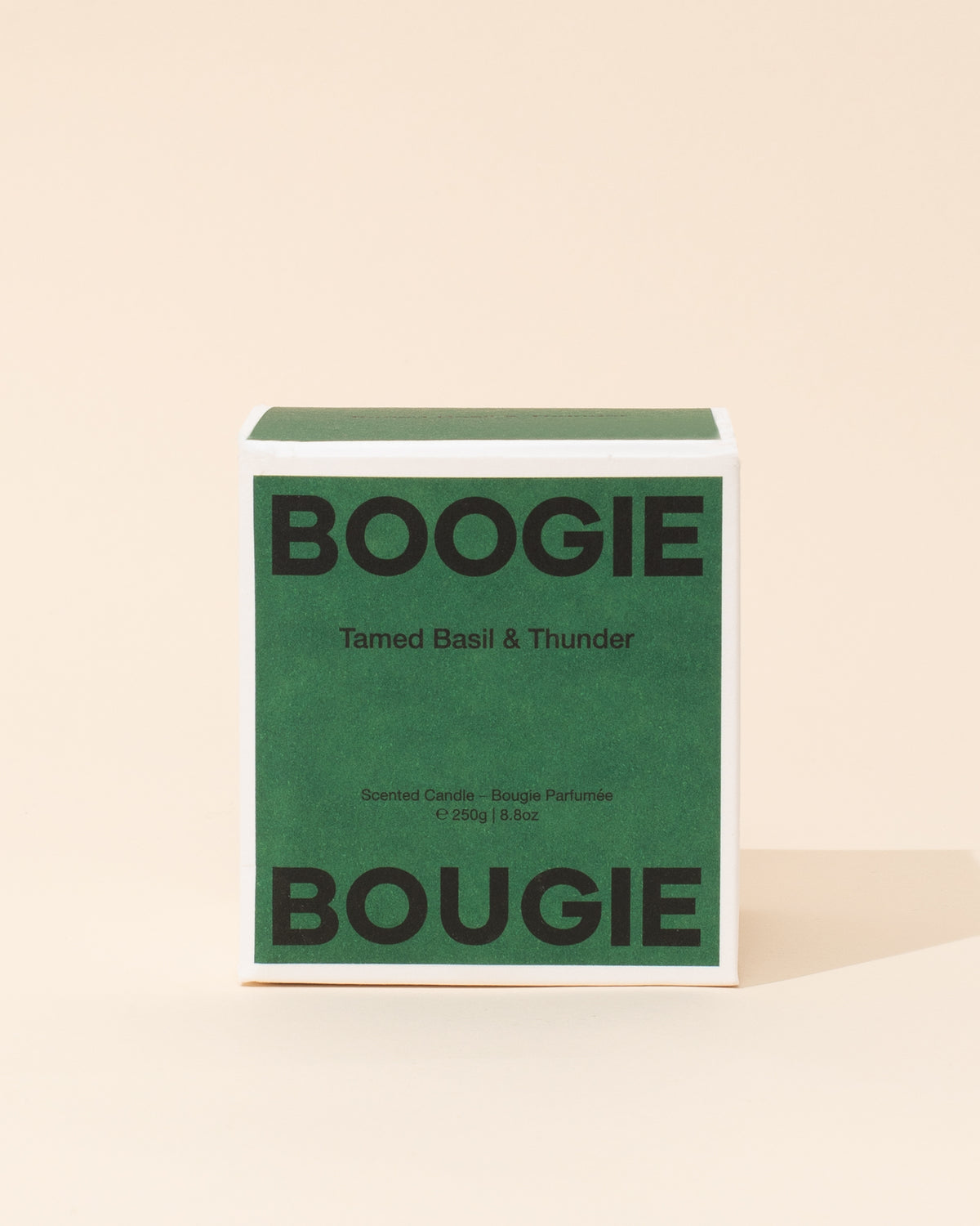 Boogie Bougie Candle | Tamed Basil & Thunder