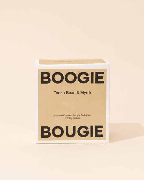 Boogie Bougie Candle | Tonka Bean & Myrrh