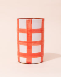 Casa Cubista Grid Tumbler | Red