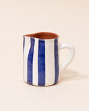 Casa Cubista Bold Stripe Jug | Blue