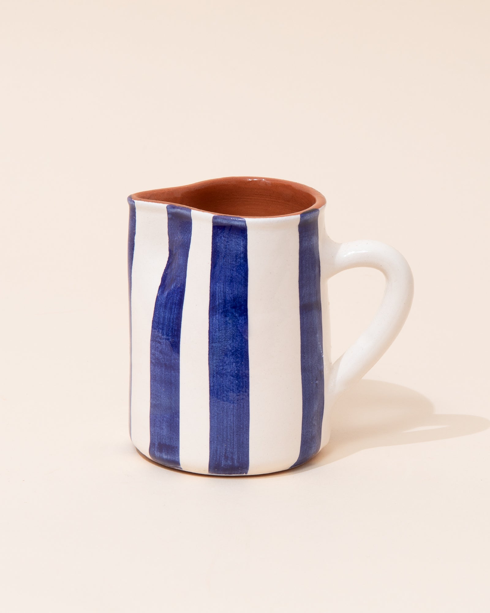 Casa Cubista Bold Stripe Jug | Blue