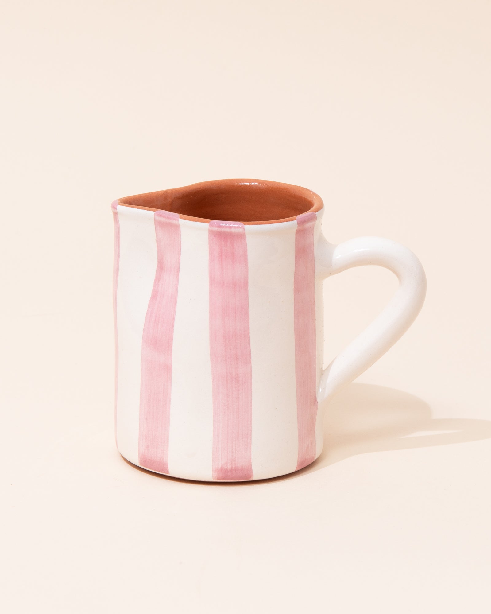 Casa Cubista Bold Stripe Jug | Pink