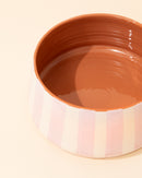 Casa Cubista Bold Stripe Bowl | Pink