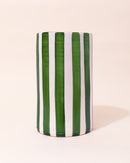 Casa Cubista Bold Stripe Vase | Green
