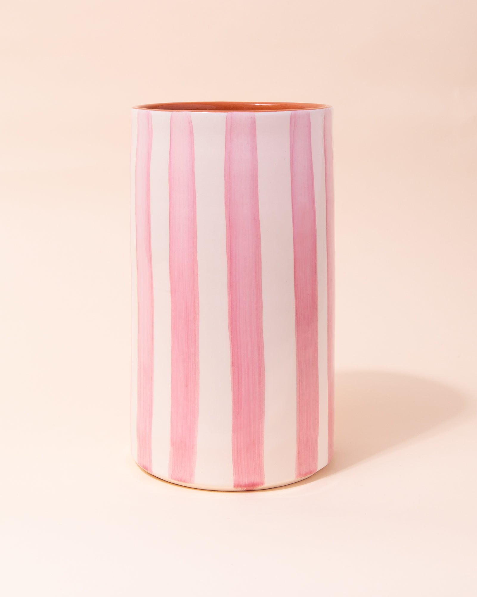 Casa Cubista Bold Stripe Vase | Pink