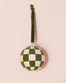 Christmas Bauble | Green Check