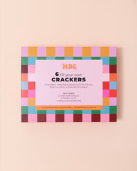 DIY Fill Your Own Christmas Crackers | Pink + Maroon