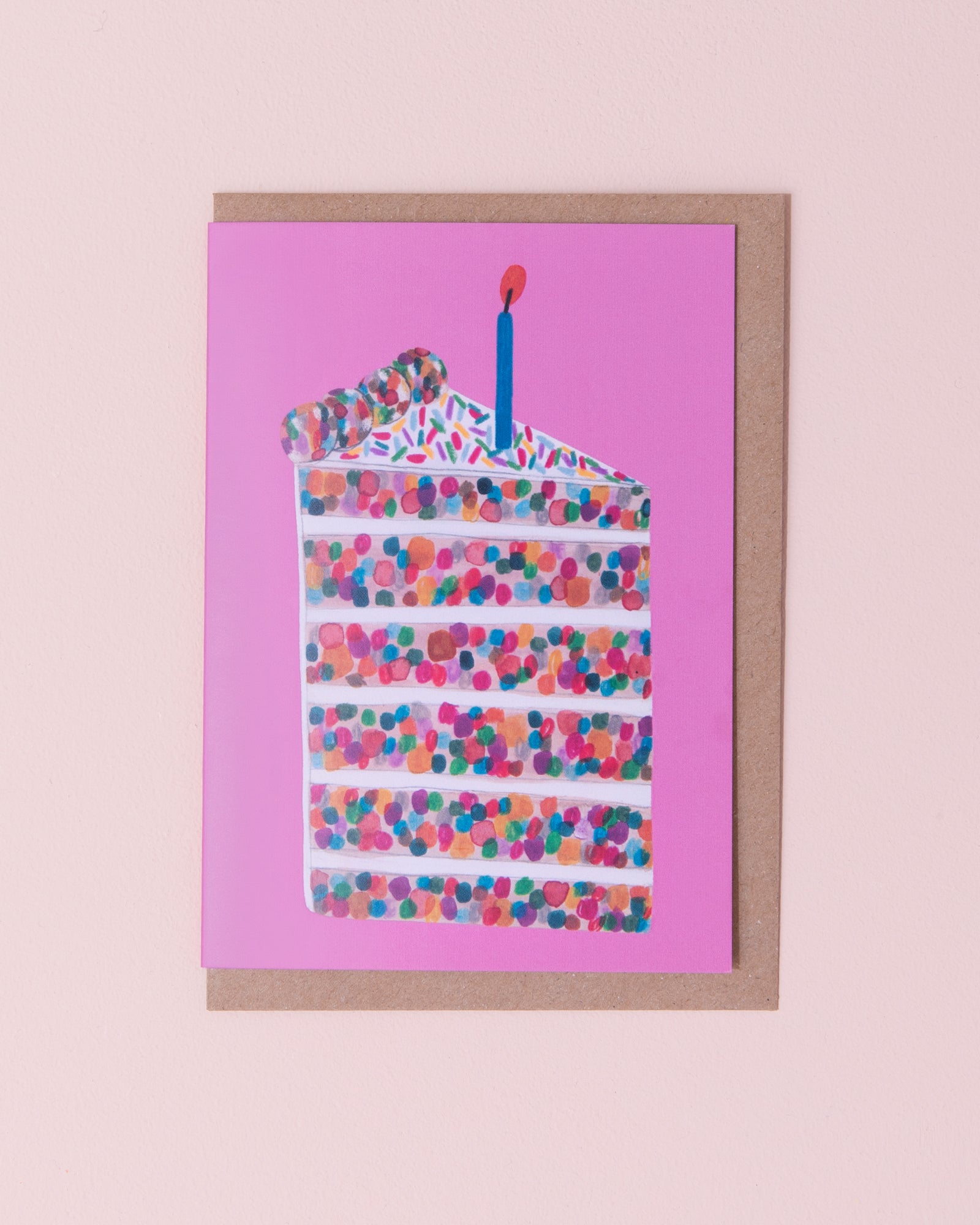 Piece Of Cake Greetings Card