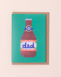 Father's Day Beer Greetings Card