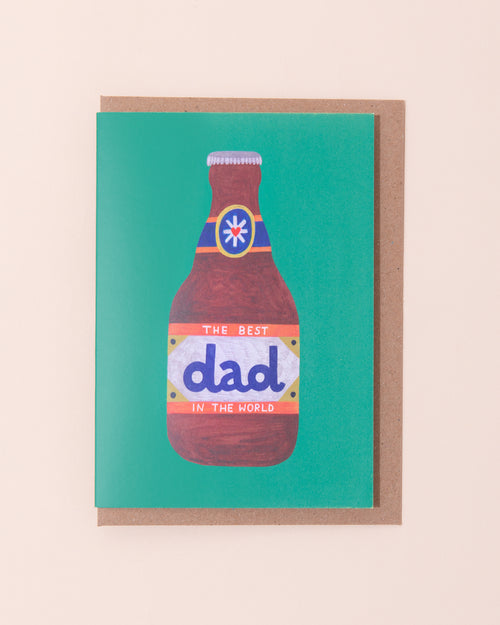 Father's Day Beer Greetings Card