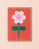 Flower Greetings Card